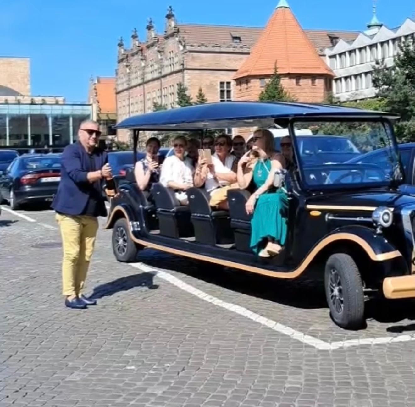 Gdańsk: City Tour by Electric Golf Cart