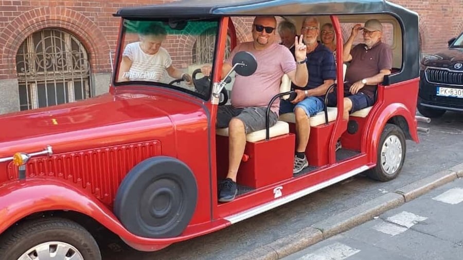 Gdańsk: City Tour by Electric Golf Cart