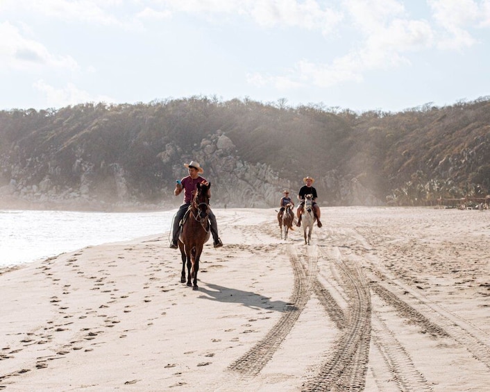 Picture 4 for Activity Puerto Escondido: Sunset Horse Riding Tour