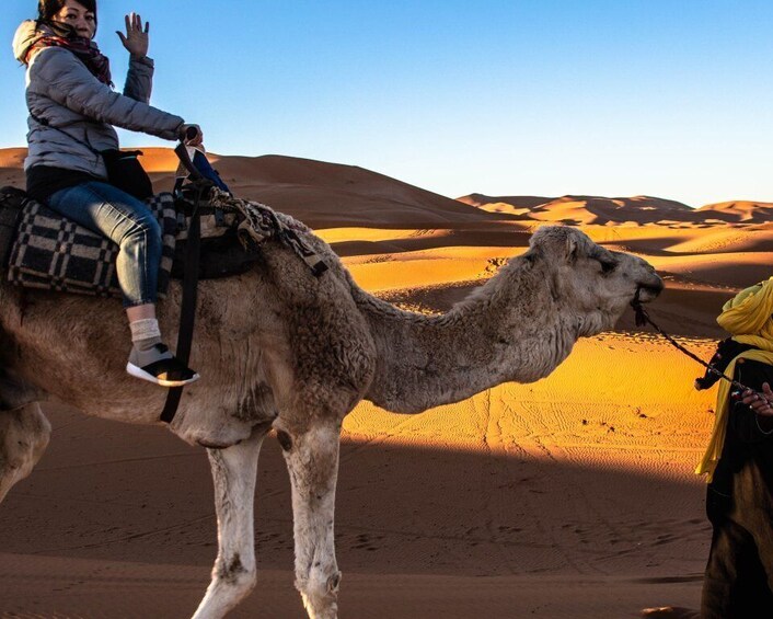 Picture 4 for Activity From Fes: 4-Day Trip to Marrakech via Merzouga with Lodging