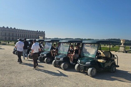 Versailles Golfcart & Bike Visite guidée : Jardins Hameau Fontaines