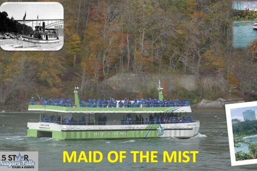 The iconic Boat Ride- Maid of the Mist ticket- Best selling Tour! Get Tickets