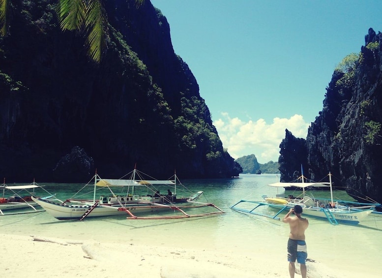 Picture 3 for Activity El Nido: Hidden Beaches and Lagoons Boat Hopping Tour D