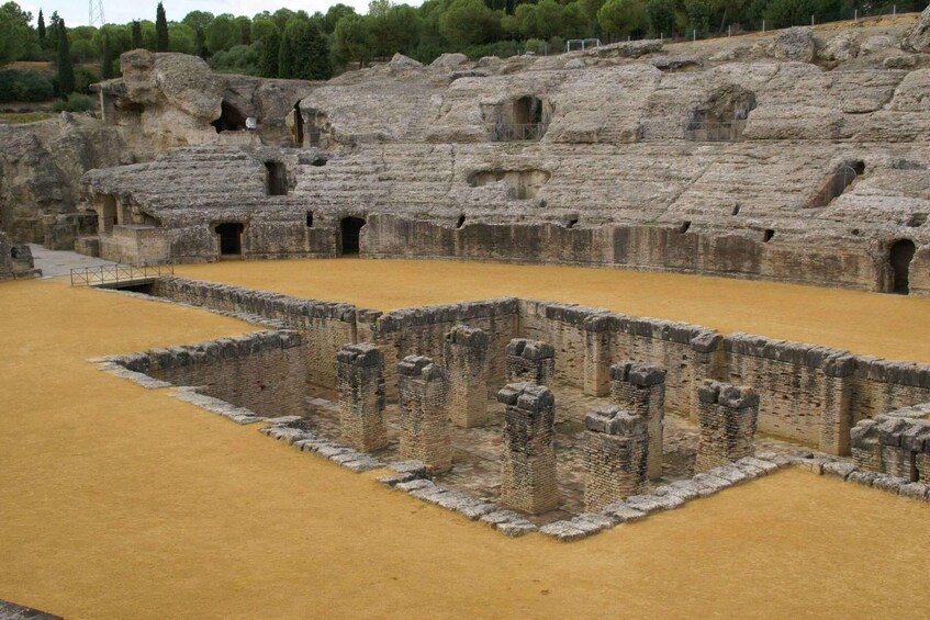 Picture 1 for Activity From Seville: Half-Day Guided Bike Trip to Italica