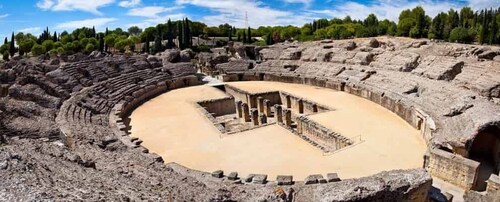 Von Sevilla aus: Halbtägige geführte Radtour nach Italica