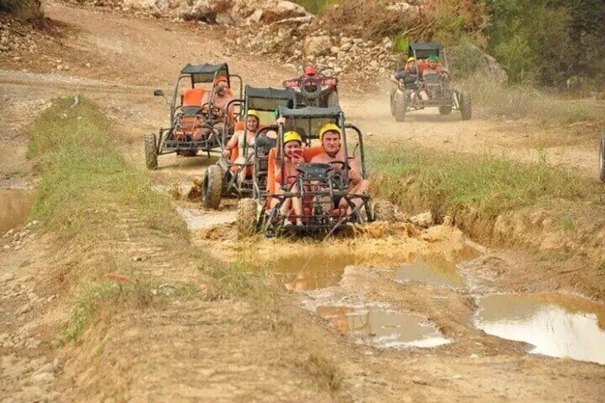 Private Rafting, Buggy Safari and Zipline in Köprülü Canyon