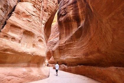Petra Wadi Rum overnight & Baptism Site visit 2hours from Amman