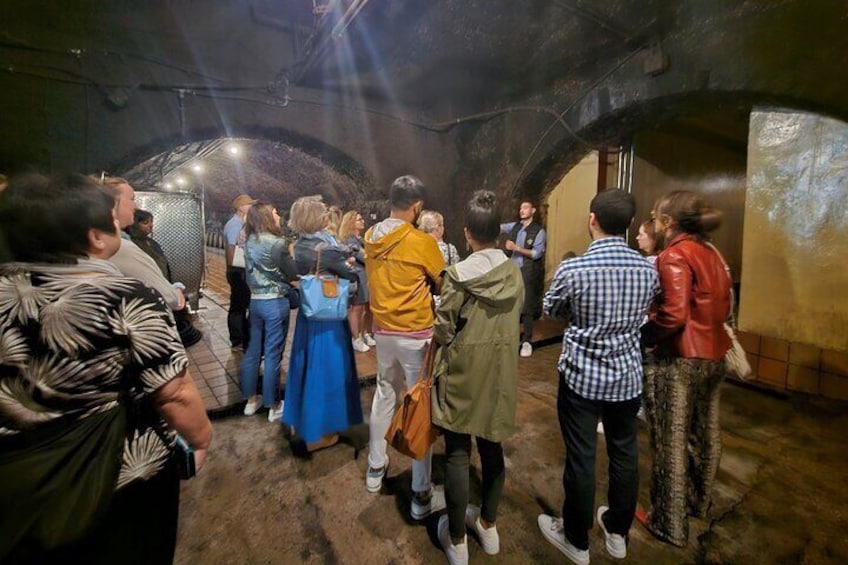 Visitors at Caves St Martin