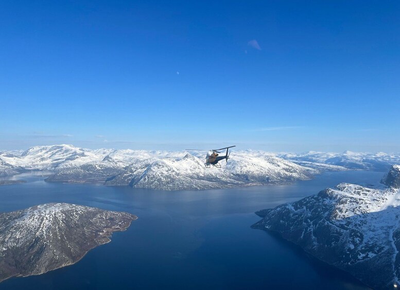 Bodø: Helicopter Experience over Bodø and Saltstraumen