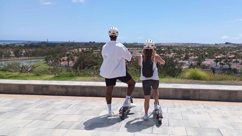 e-Scooter Step Kickstart Visite guidée : Visite touristique Maspalomas