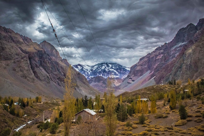 Picture 1 for Activity From Santiago: Tour Cajon del Maipo, Pool and Spa