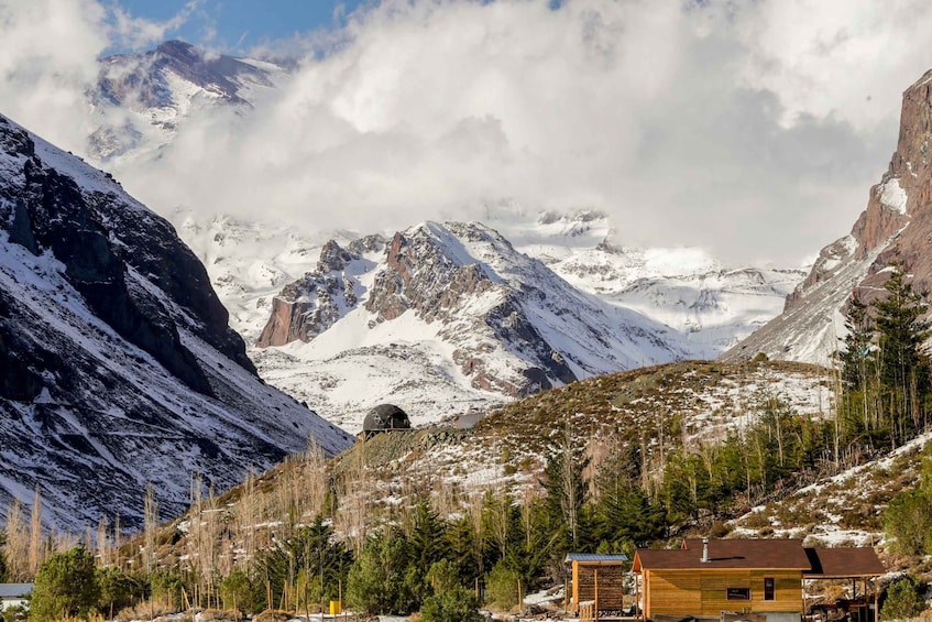 Picture 5 for Activity From Santiago: Tour Cajon del Maipo, Pool and Spa