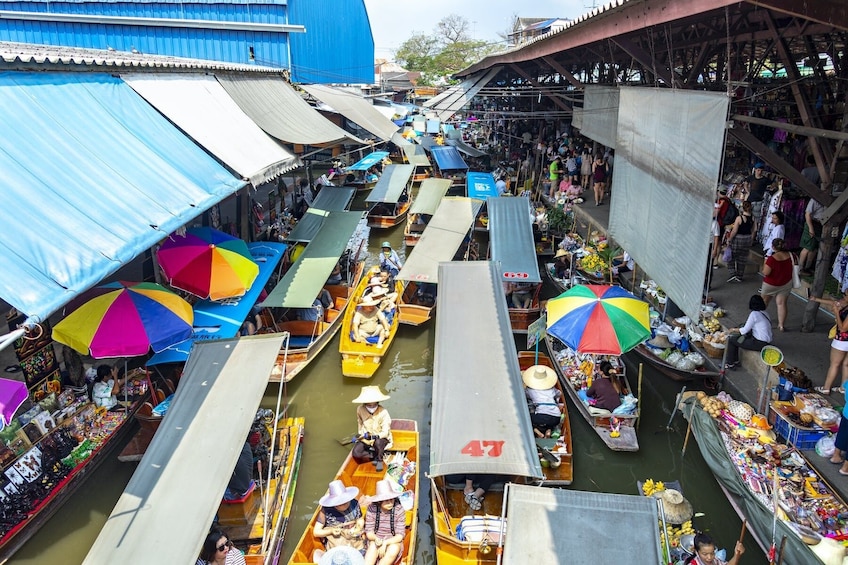 Half Day Floating Market Damnoen Saduak (Join in)