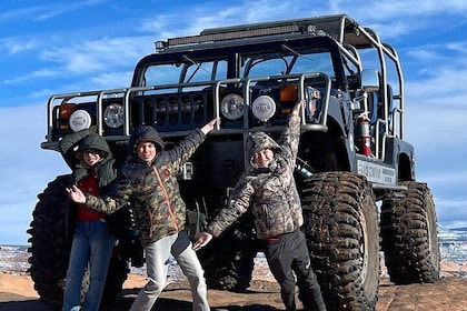 Het "Beast" 4x4 familie-avontuur in Moab, Utah