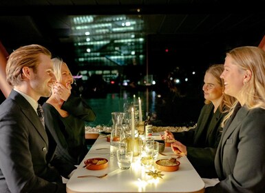 Oslo: Cena Crucero de 3 platos en el Oslofjord