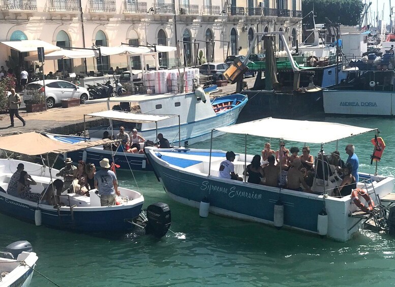 Picture 3 for Activity Syracuse: Boat Trip of Ortigia Island and Sea Caves