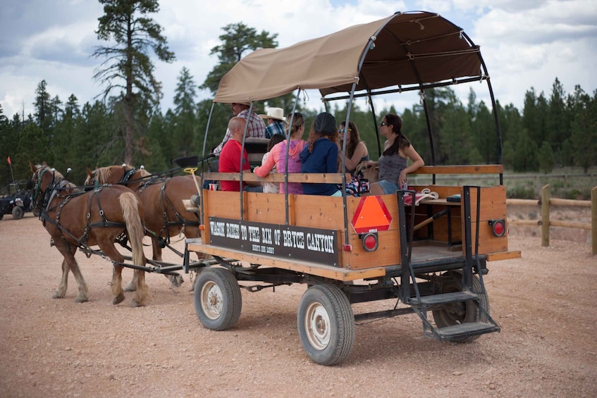 Picture 2 for Activity Bryce Canyon National Park: Scenic Wagon Ride to the Rim