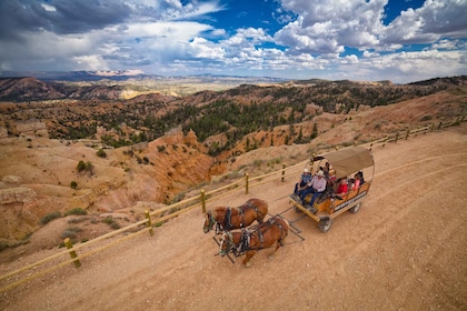 Parc national de Bryce Canyon : Promenade en wagon panoramique jusqu'au bor...