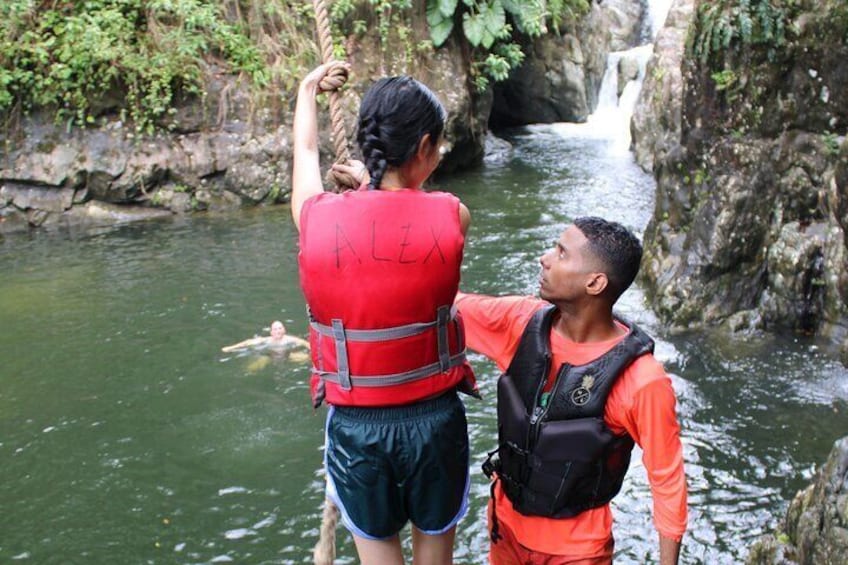 El Yunque Waterslide Adventure with Transportation