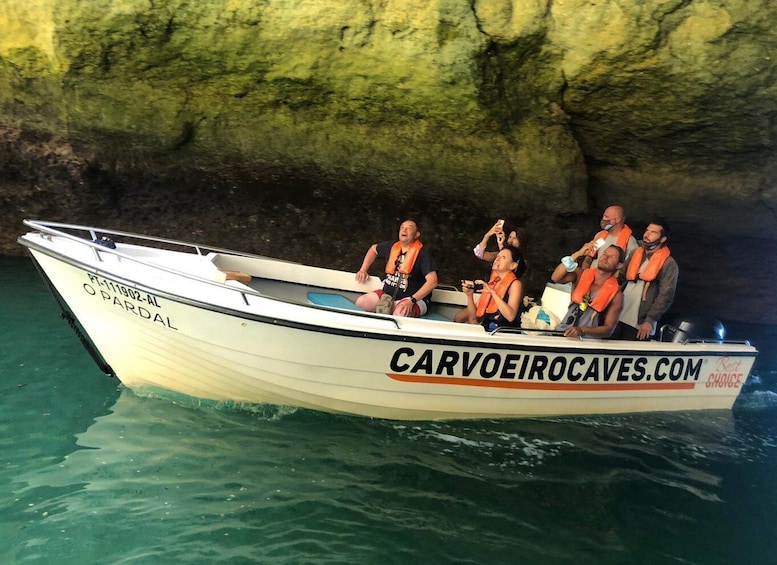 Picture 2 for Activity From Carvoeiro: Benagil Caves and Praia da Marinha Boat Trip