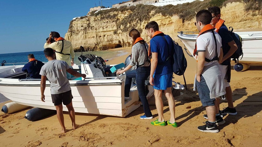 Picture 5 for Activity From Carvoeiro: Benagil Caves and Praia da Marinha Boat Trip