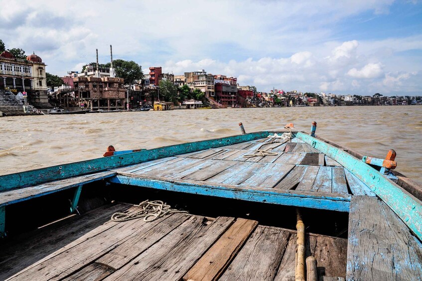 Picture 3 for Activity Varanasi: Morning Guided Boat Ride with Yoga