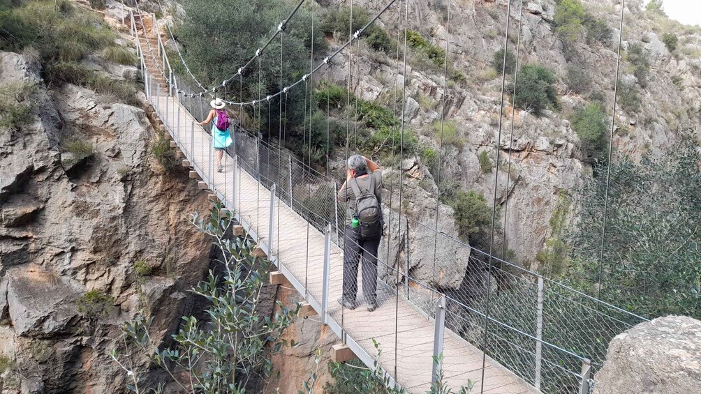 Picture 6 for Activity Chulilla: Hanging Bridges & Canyon Private Hiking Day Tour