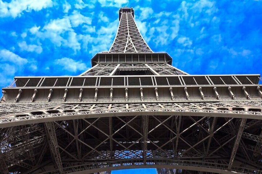 Go up the Eiffel Tower by Elevator, Enjoy breathtaking views of Paris