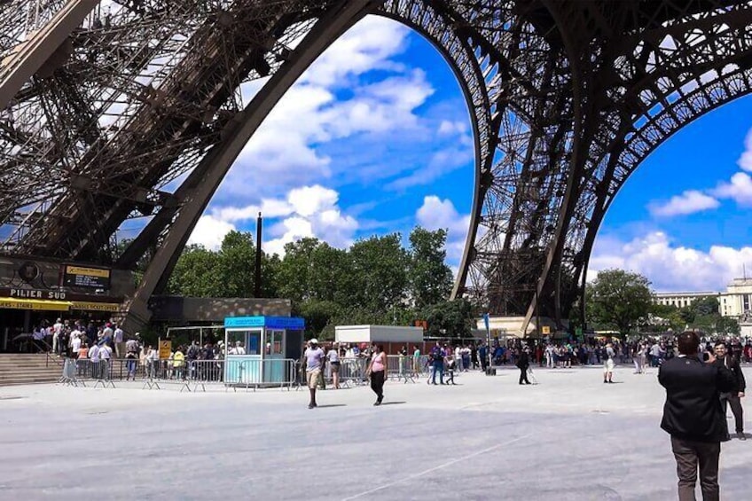 Go up the Eiffel Tower by Elevator, Enjoy breathtaking views of Paris