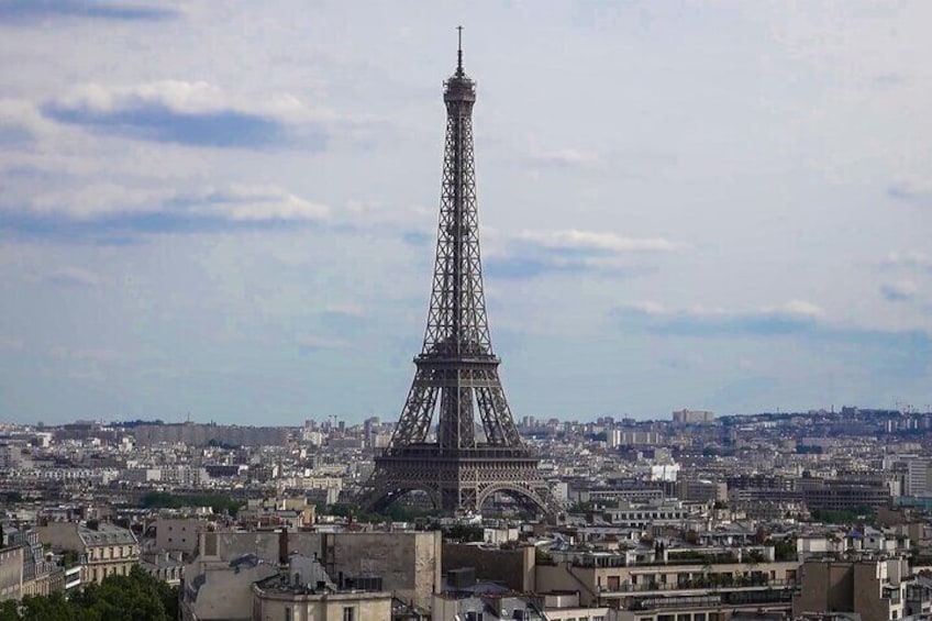 Eiffel Tower Access to 2nd Floor with Summit and Cruise Options