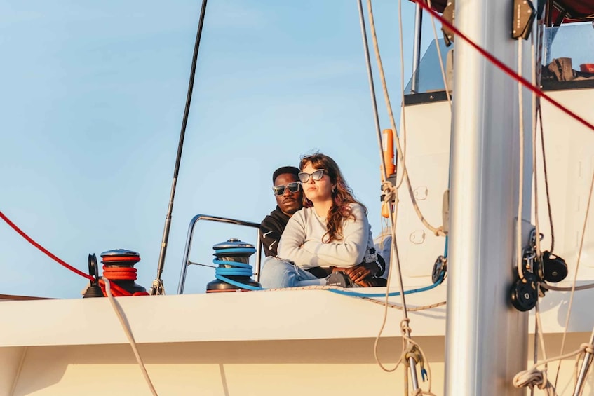 Picture 8 for Activity Alcudia: Sunset Catamaran Tour with Dinner and Snorkeling