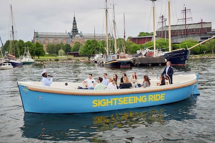 Stockholm: City Sightseeing Electric Boat Tour and Canals