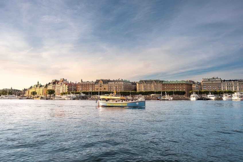 Picture 1 for Activity Stockholm: City Sightseeing Open Electric Boat Tour