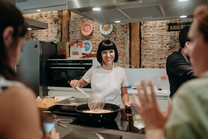 Spanish Cooking Class in Madrid with Market Visit