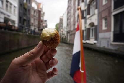 Amsterdam: 4-uur eten en rondvaart door de grachten