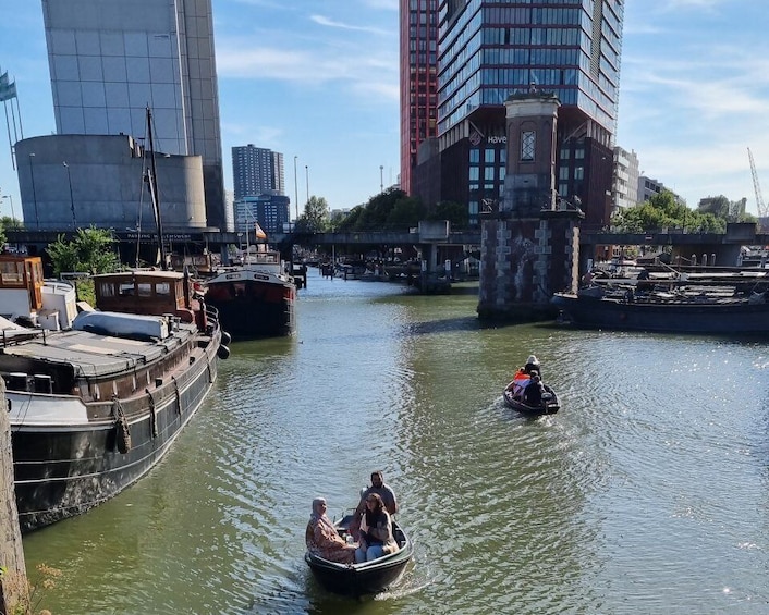 Picture 1 for Activity Rotterdam: City Center Electric Boat Rental