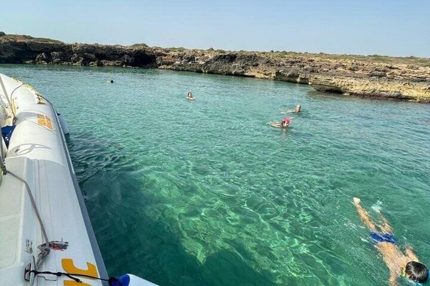 Boat tour from Avola to Portopalo with a stop in Marzamemi