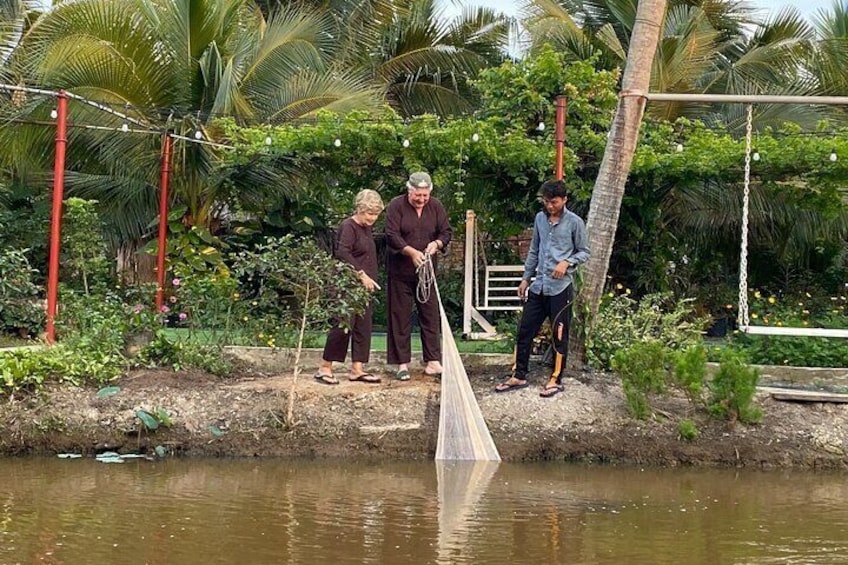 Mekong delta 2 days 1 night homestay at Family tiny garden - Small Group Tour 