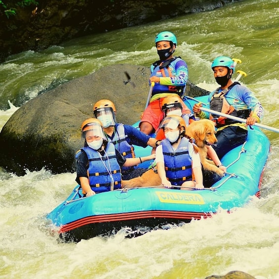 Rafting Experience at Citarik Sukabumi by Caldera Indonesia