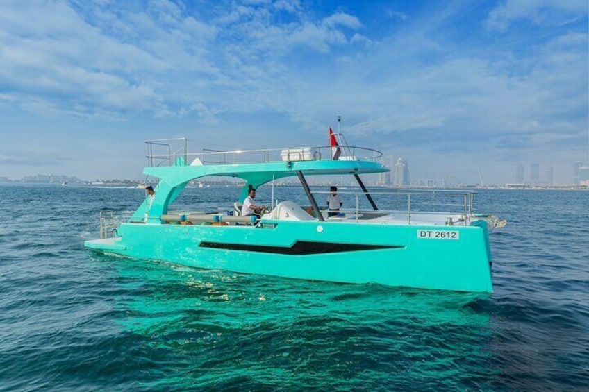 Slide, Cruise & Party on JUMP Private Yacht with BBQ & Drinks