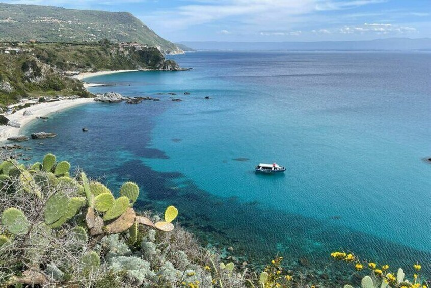 "Galene" from above in Capo Vaticano