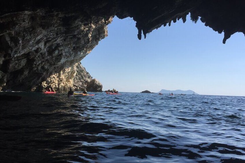 Sea Kayaking Tour Sea Caves Lefkada (Half Day)