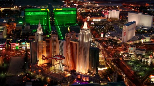 Las Vegas City Highlights Helicopter Night Flight