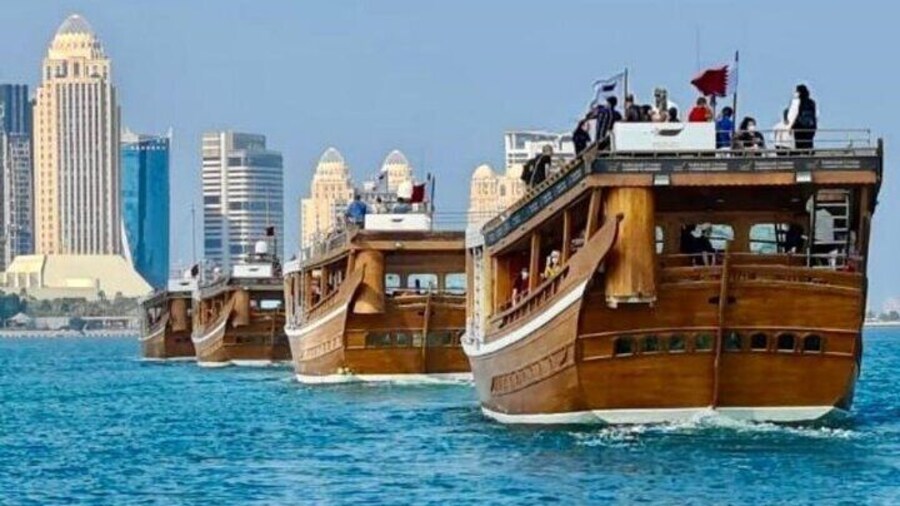Doha Traditional Dhow Cruise With Corniche Walk