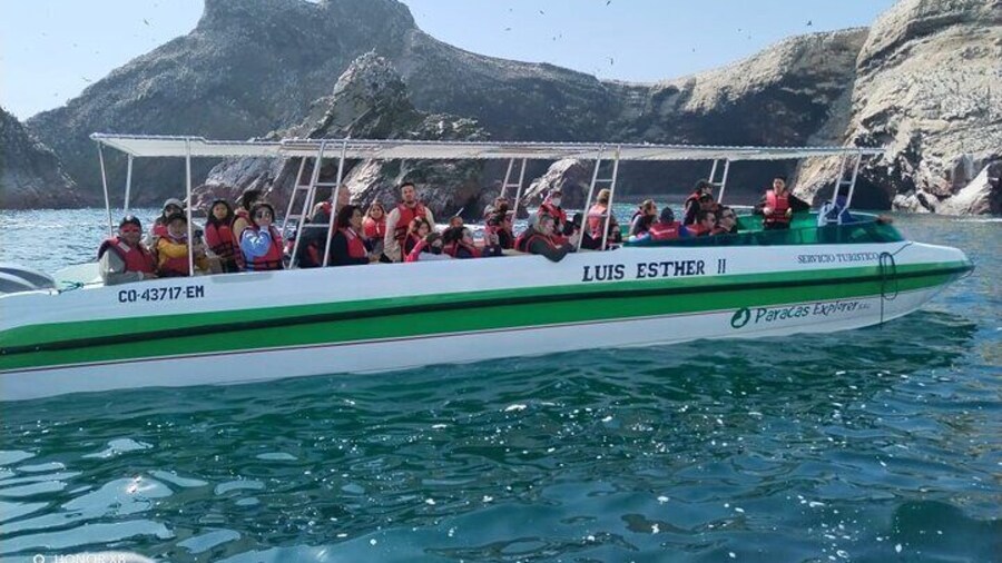 Speed Boat in Ballestas Islands