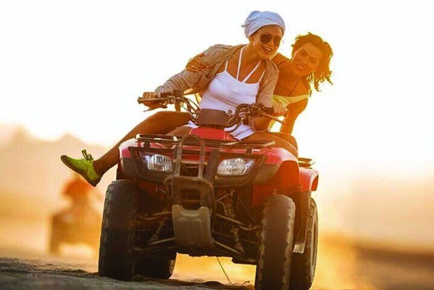 Private 3h00 quad ride on the island of Djerba