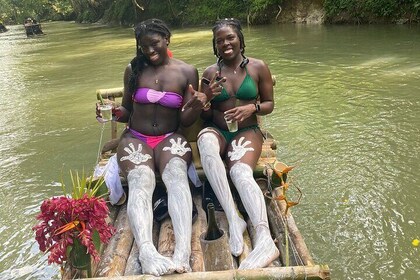 Great River Bamboo Rafting and Limestone Massage from Montego Bay