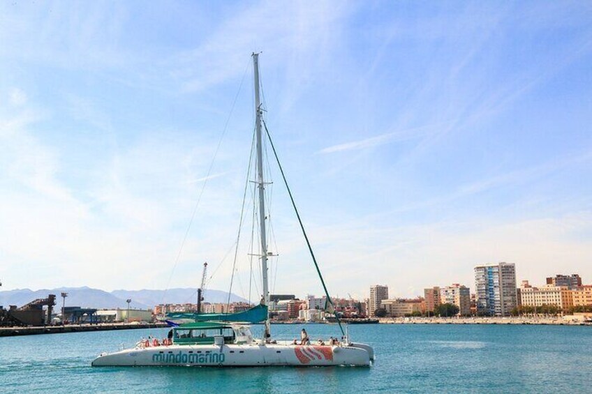 3-Hours Catamaran Tour in Malaga with Paella