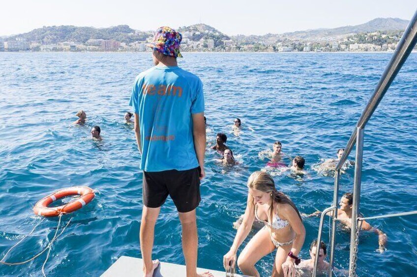 3-Hours Catamaran Tour in Malaga with Paella