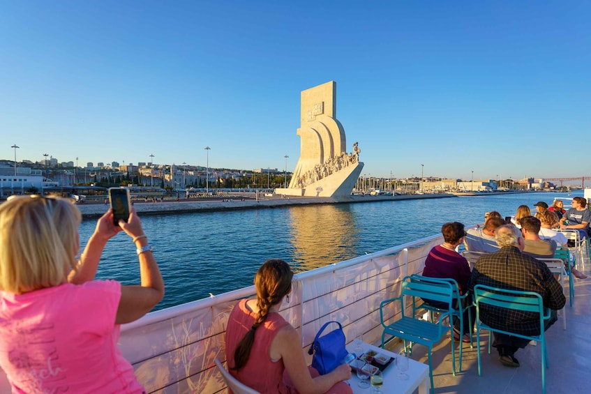 Picture 8 for Activity Lisbon: Tagus River Sunset Tour with Snacks and Drinks
